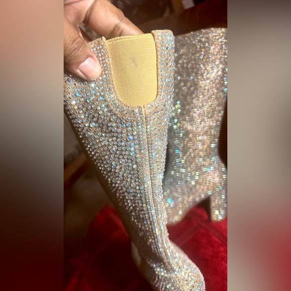 *SALE*Mid-Calf Rhinestone Boot:UC - Picture 12 of 12